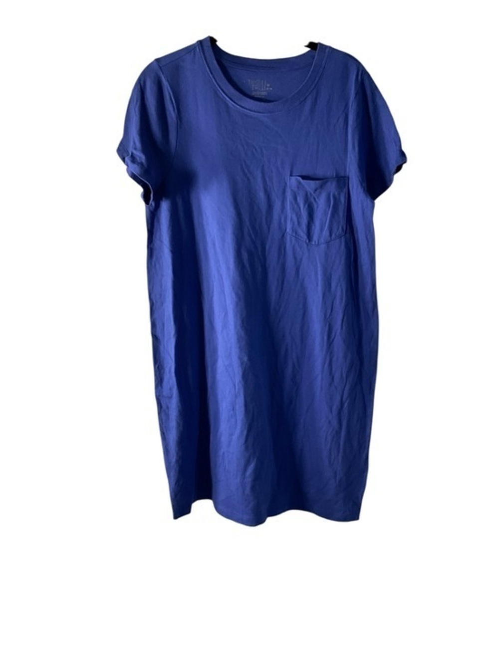 Time and Tru Royal Blue Short Sleeve Crewneck Tee